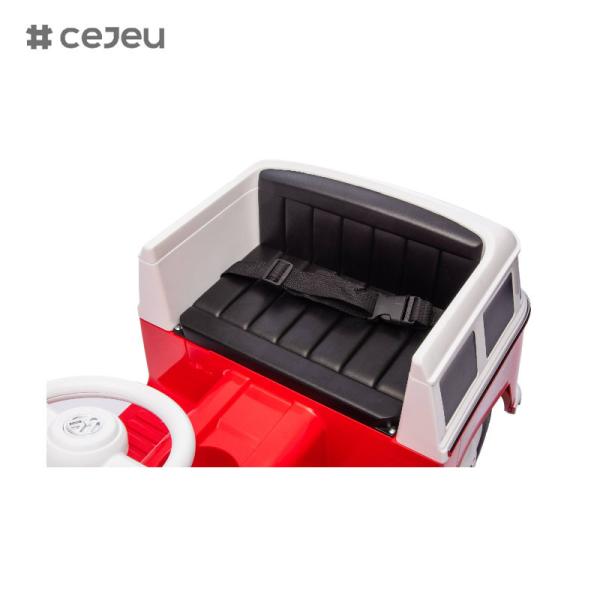 CJ-XB-1128 2025 New License ID.Buzz Mini Bus Electric Car Baby Ride on Car Licensed Volkswagen VW Bus Electric Ride on Buses Toy Car for Age 2-4
