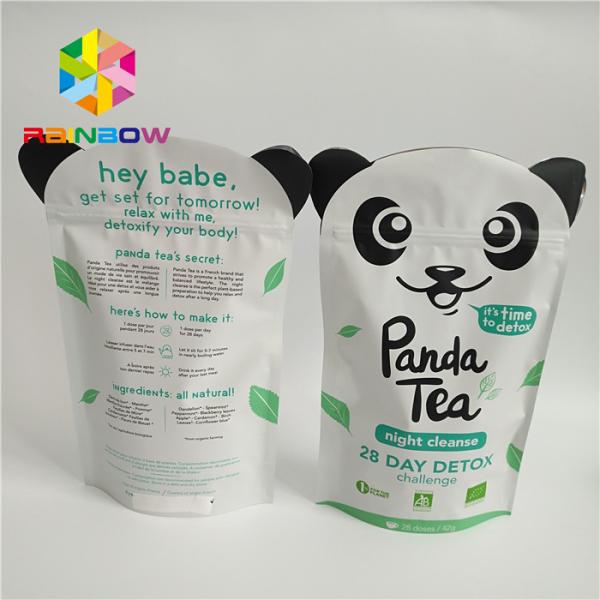 Мешки гайки чая порошка пластиковые упаковывая печатание алюминиевой фольги изготовленное на заказ с клапаном