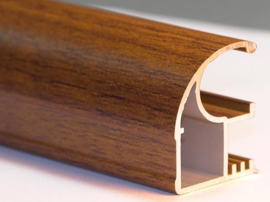 6060T4 Aluminum Wooden Grain Aluminum Suspended Ceilings OEM / ODM