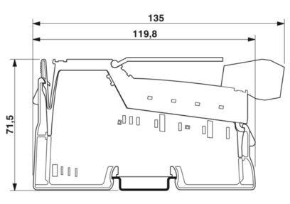 2861441 Phoenix PLC IBS IL 24 RB-T-PAC Communication Module Original Products