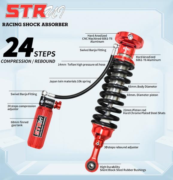 Toyota Sequoia Shocks ST8000 OE Shock Absorber Suspension 4x4 Lift Kits