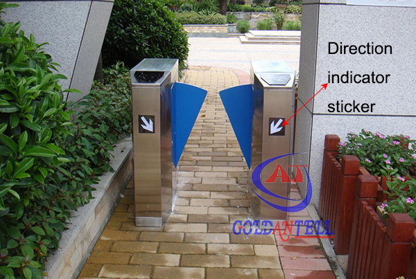 Ворота барьера щитка прохода оптически, турникета высоты автобуса bi сигнал тревоги дирекционного половинного ядровый