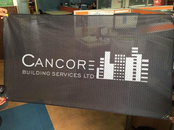 Pvc / Fabric Fence Aero Outdoor Mesh Banners And Flags Digital Printing