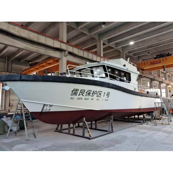 Multifunctional Recreation Aluminium Alloy Boat Customized Max Speed 45kt