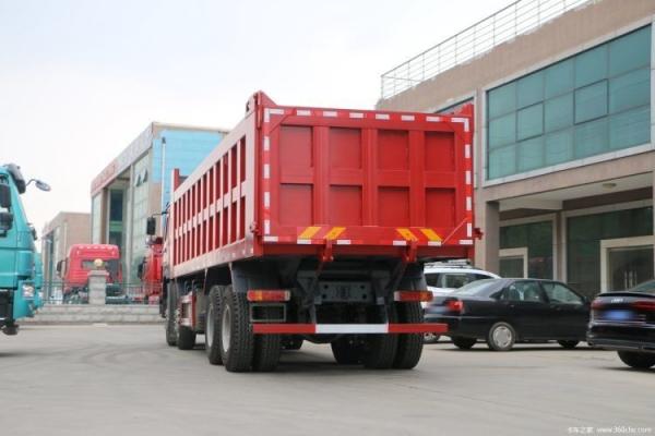Touch Screen 23 Special Used 0 km SINOTRUCK HOWO Heavy Truck 380 HP 8X4 8.2m Dump Trucks