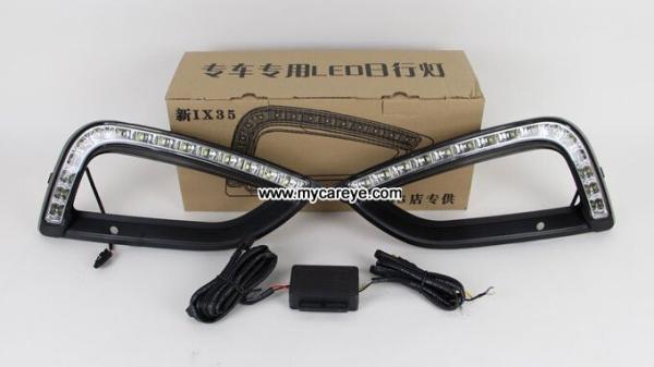 Hyundai ix35 DRL LED daylight driving Lights car led light manufacturer
