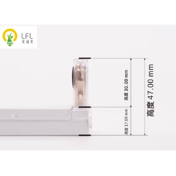 1.6m T8 LED Tube Batten With Cover Blackboard Tube Bracket Plastics Material