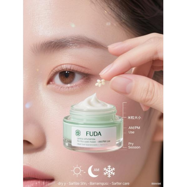 Centella asiatica Ceramide Eye Repair Cream: Soothes, combats wrinkles, and repairs the eye barrier