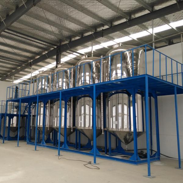 First-level Refinig Stainless steel 10TPD cooking oil refinery machine