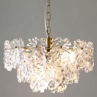 Le verre du fer E14 a mené Crystal Chandelier Static Grinding Polishing pour le mariage à la maison