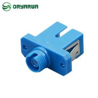 SC do adaptador híbrido da fibra da palavra simples de FC à cor azul