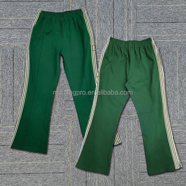 Patched Custom Flare Sweatpants Mens Leg Jersey Outdoor Activities