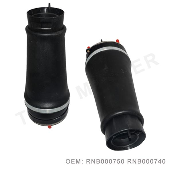 Black Air Suspension Springs For L322 Air Spring Bag RNB000750 RNB000740