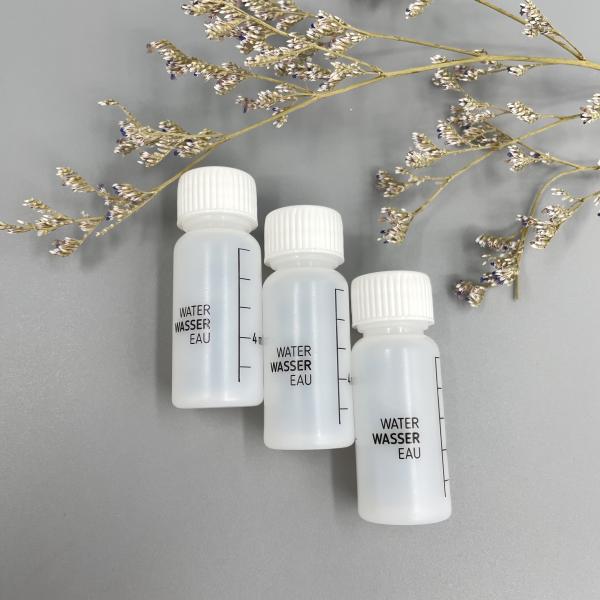 Крышка бутылки 10ml небольшого HDPE пластиковая белая подгоняла цвет одна польза времени для лосьона