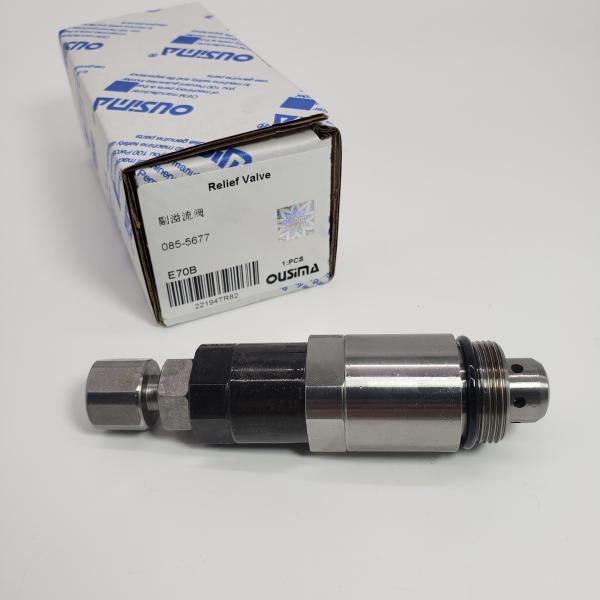 085-5677 válvula hidráulica de la válvula de descarga 0855677 para  E70B