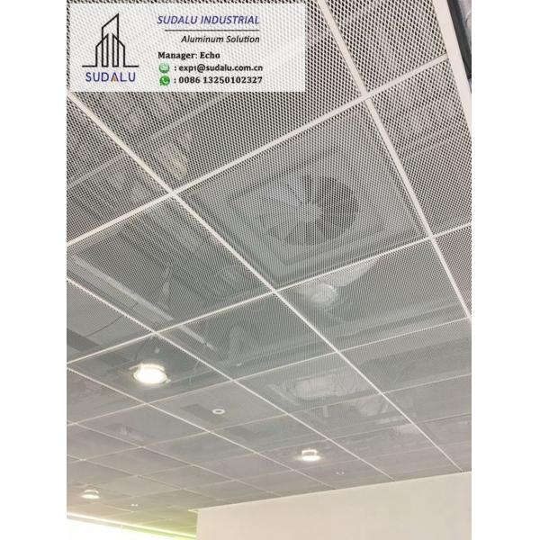 Manufacturer Aluminum Decoration Perforated Ceiling Panel Screen Interior Decorated Ceiling Sheet