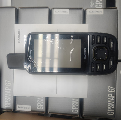 Garmin GPSMAP 67 Handheld GPS Navigator with Preloaded TopoActive Maps and GPS+BEIDOU GNSS Satellite for Outdoor Navigation with 1m to 2m Accuracy