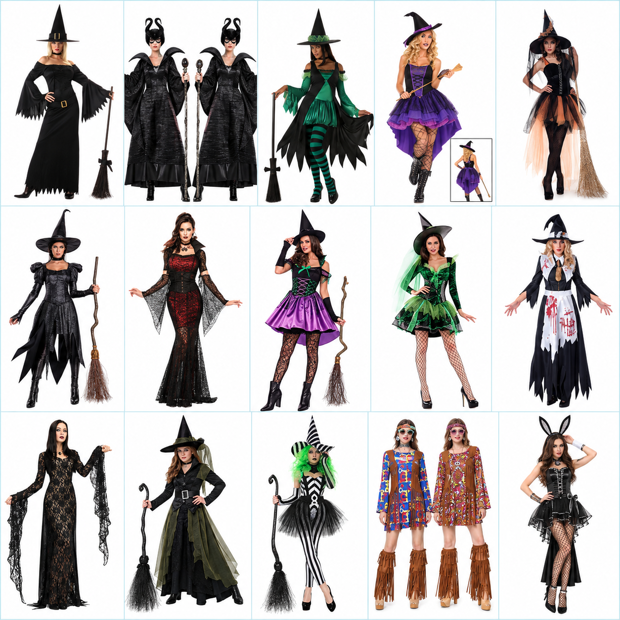 Wholesale Women’s Witch Costumes, Gothic Halloween Dresses, Classic Sorceress and Fantasy Party Outfits, Custom OEM ODM Cosplay Clothing Supplier with Low MOQ and Global Bulk Service by Patygr Factory