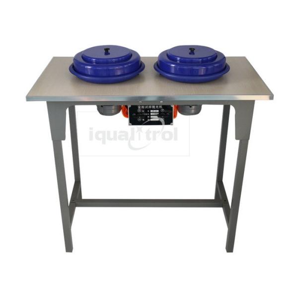 Double Disc Diameter 203mm Grinding And Polishing Equipment Speed 1400rpm