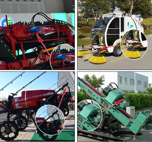 Le moteur hydraulique de série de Hanjiu BMR peut remplacer Eaton E158-1027-001