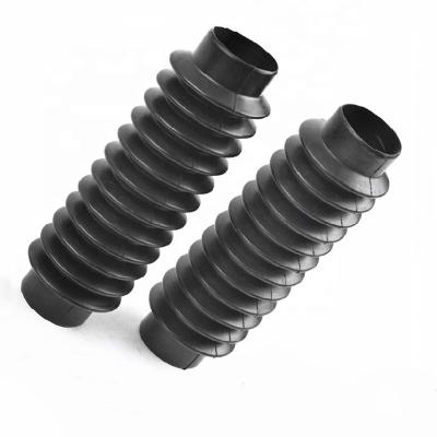Segamentos de expansão de mangas de proteção contra poeira corrugados com excelente resistência química
