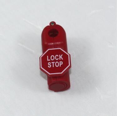 COMER supermarket security display hook stoplock, stop lock, stoplok, display hook stopper