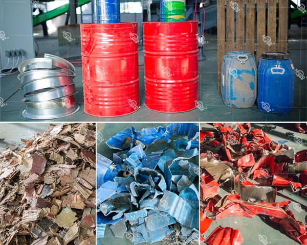 2-3TPD machine à déchiqueter les pneus pour le recyclage du caoutchouc