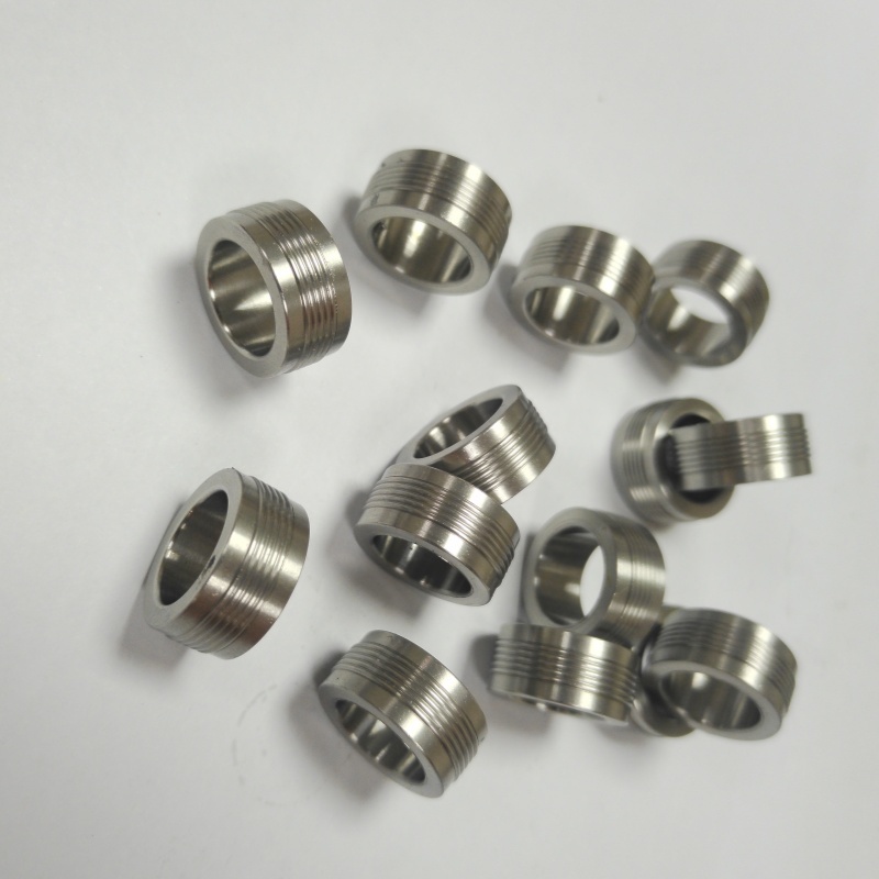 304 Stainless Steel Ring Hoop Thread CNC Milling Customization