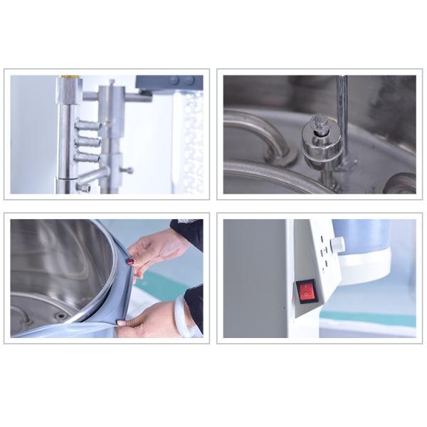 Конденсатор короткого пути 10 литров для испарителя вакуума выгонки 10L продавца роторного