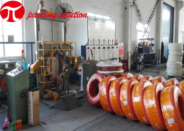 Vertical Stretch Film PVC Pipe Packing Machine 3.0kw Electric Coil Spiral Packing Machine