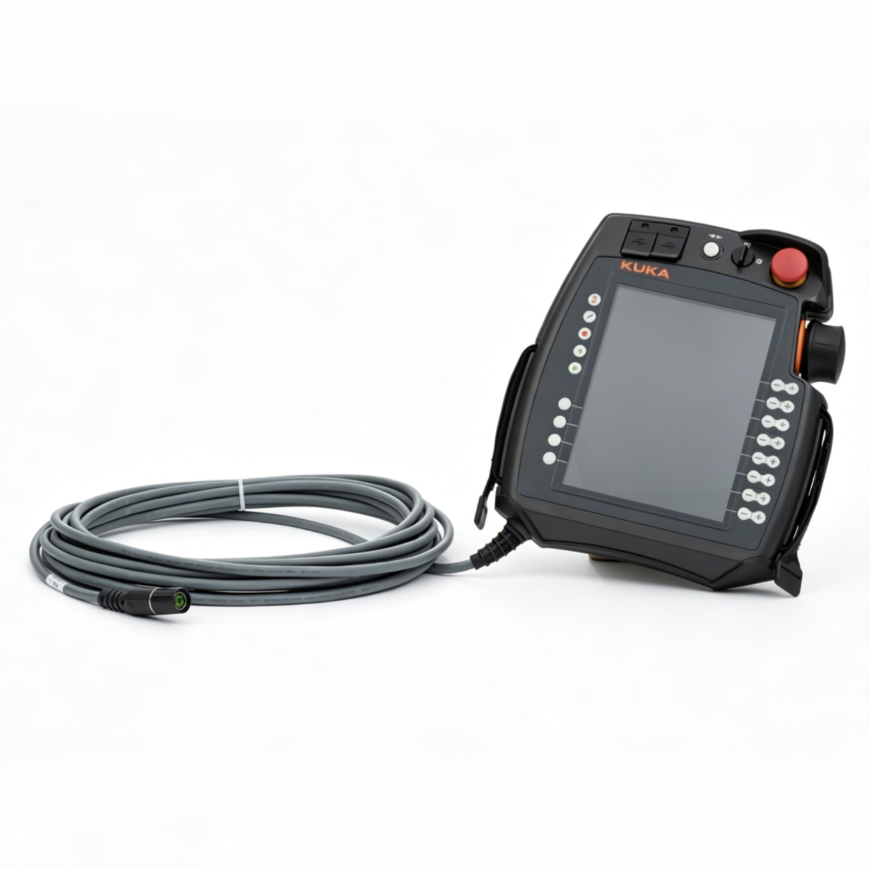KUKA SmartPAD-2 Teach Pendant with 10m Cable, Part No. 0000-291-556, KUKA ID AR32886, Robot Programming Controller