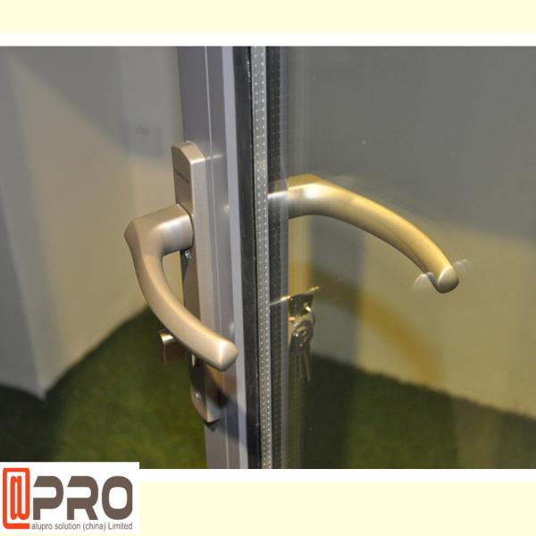 Water Penetration Prevent Aluminium Hinged Doors 1.2-2.0MM Profile Thickness hinge folding door frame hinge