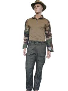 Combat Suit Camouflage Tactical Training Suit Frog Jacket Battle Trousers Quick