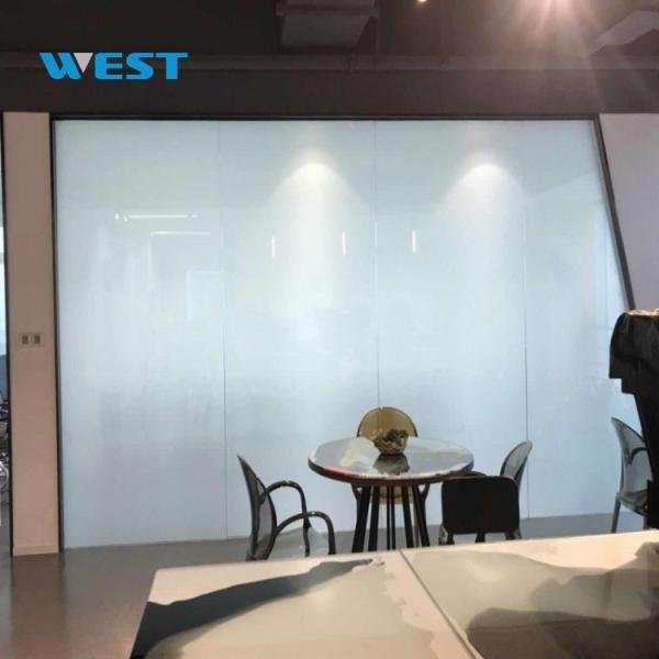Non Adhesive Electronic Pdlc Smart Film For Dimming Glass With Instantaneous Clear And Frosted States Switching