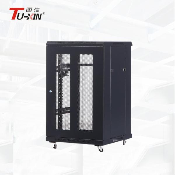IP20 Protection Network Switch Cabinet , Indoor Waterproof 19 Inch Rack Cabinet