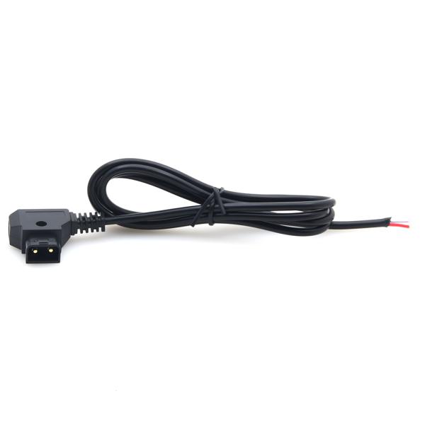 25 Inches D Tap Power Cable Straight Type With Flying Lead OEM ODM