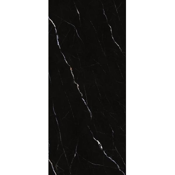 Modern Porcelain Tile Black And White Ceramic Floor Tile Marble Look Full Body Porcelain Tiles 160*360cm