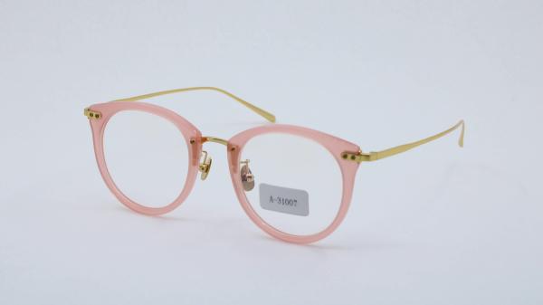 Fashion retro round Eyeglasses for Ladies Daily Eyewear accetate metal eye care frame new inspired