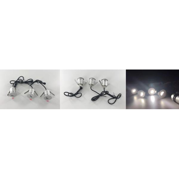 Светодиодный ступенец 1W 95lm Алюминиевый наружный водонепроницаемый 2700-6500K мини-настильный светофор