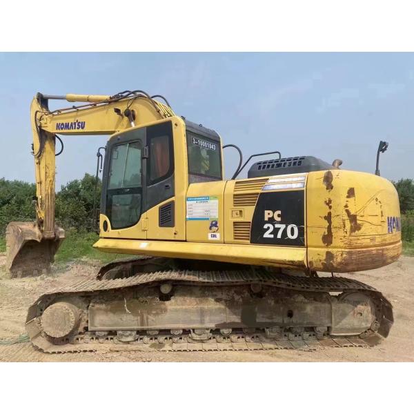 Максимальный радиус копания 9940 мм Комацу 240 Подержанный экскаватор 123кВ мощность