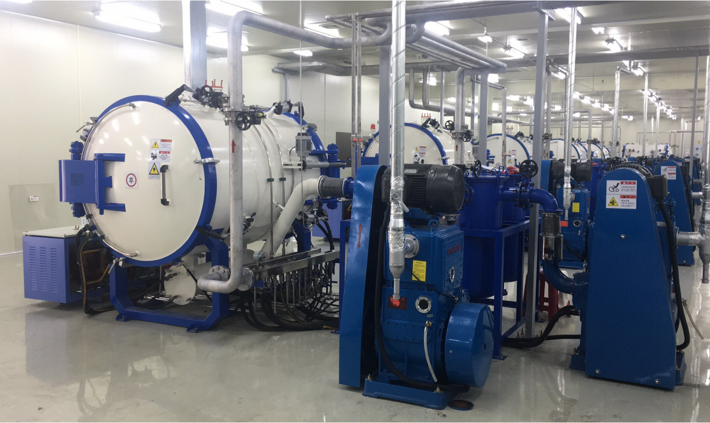 Customized 1600℃ Horizontal Carbonization Furnace For SIC Powder Graphite Purification