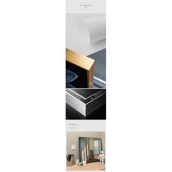 Modern Nordic Style Still Life Canvas Painting with Aluminum Frame and Sunshine Window