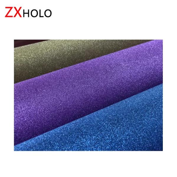 Glitter Film Transparent PET Crafts Gift Packaging With Sparkle Effect Shiny Particles For Decoration And DIY Projects