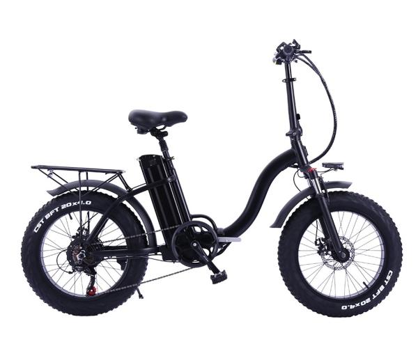 Foldable 20 Inch Pedal Assist Electric Bike 500W Aluminum Alloy Frame