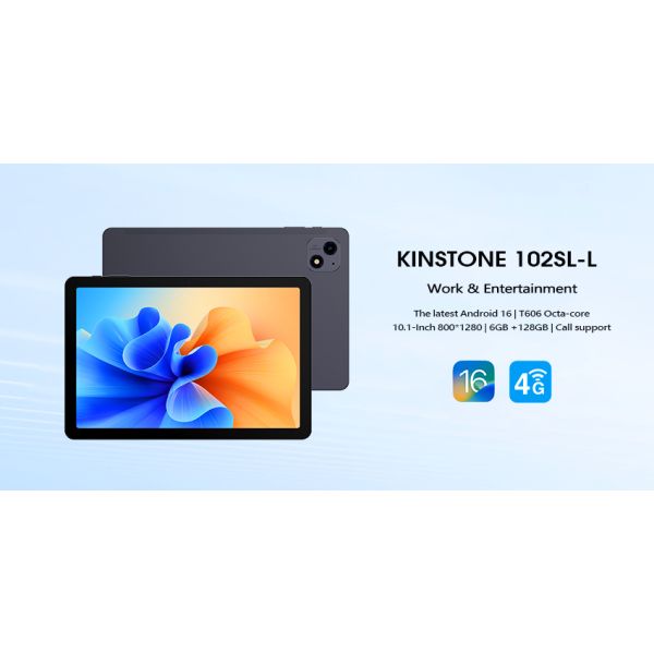 Kinstone 10.1inch Tablet PC 6000mAh 4G LTE Octa-core Incell FHD 6GB+128GB