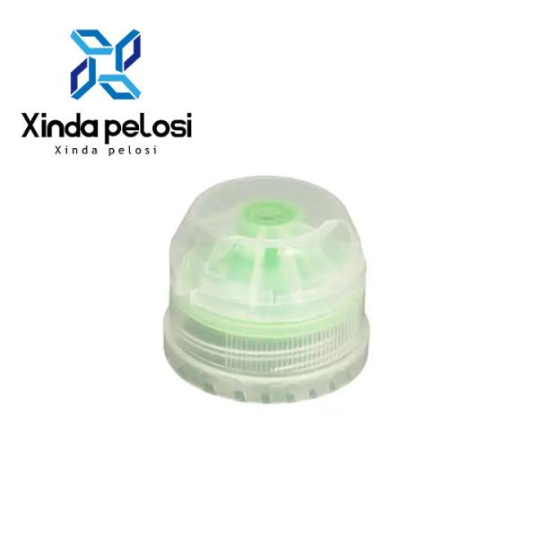 PE Sport Plastic Screw Flip Top Caps For Drink Water Beverage Bottles