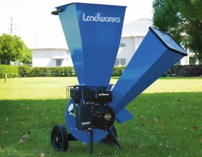 3 IN 1 Wood Chipper Shredder Manual Start Landscaping Power Equipment