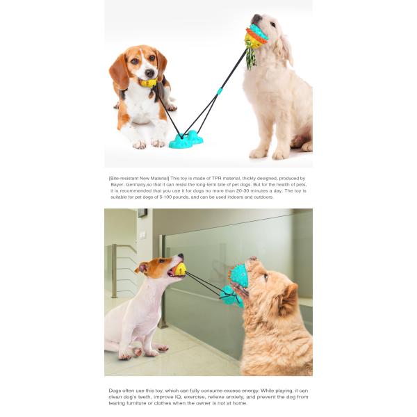 Меля любимец зубов взаимодействующий забавляется OEM шарика собаки сильного высасывателя неуничтожаемый оживленный