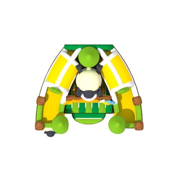 Ручная печать надувной парк прыжков дома овец ПВК города развлечений крытый надувной