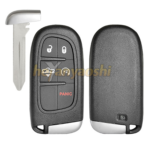 Opel 5Buttons Smart Key Shell with Emergency Key Insert